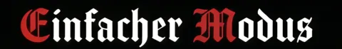 Einfacher Modus